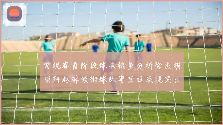 常规赛首阶段球衣销量分析徐杰胡明轩赵睿领衔球队粤京辽表现突出